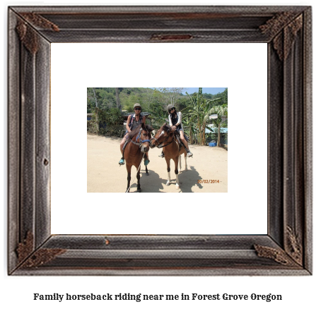 family horseback riding near me in Forest Grove, Oregon